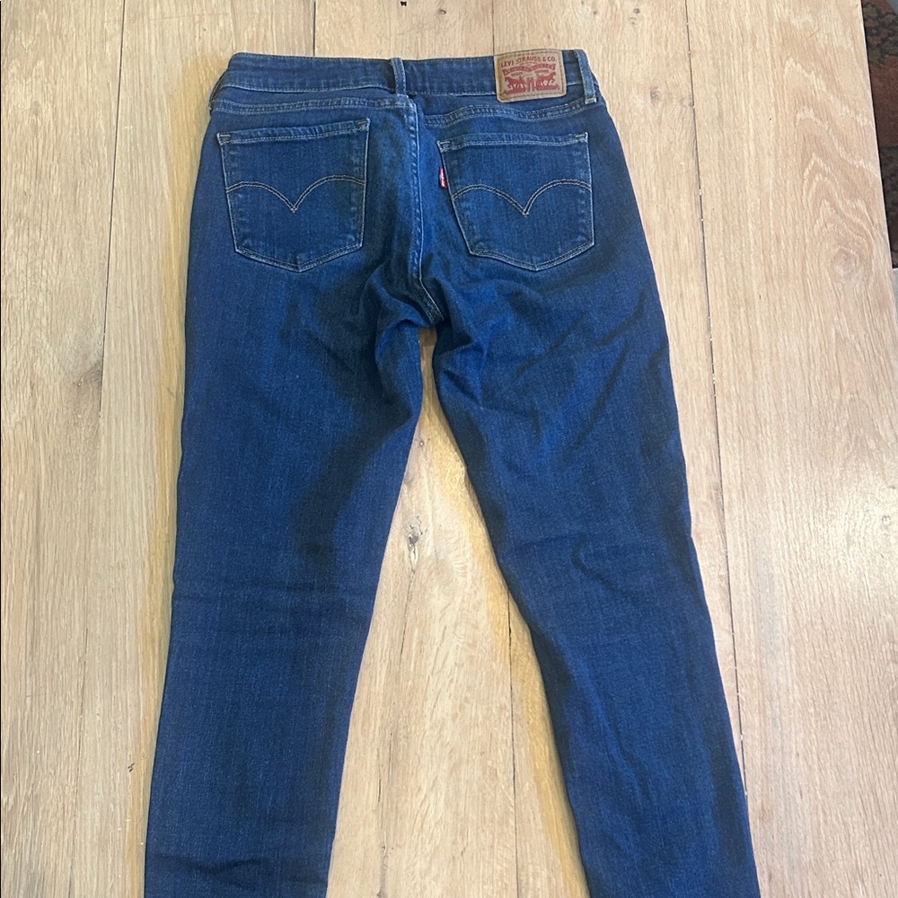 Levi's 711 skinny Women's Dark Blue Jeans